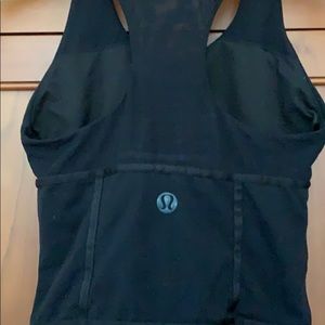 Lululemon Racerback Tank with side zippers